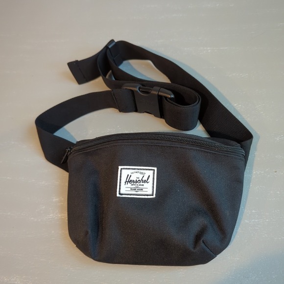 Herschel Supply Co Waist Pack Fanny Pack Black Unisex Men Women - Picture 1 of 7